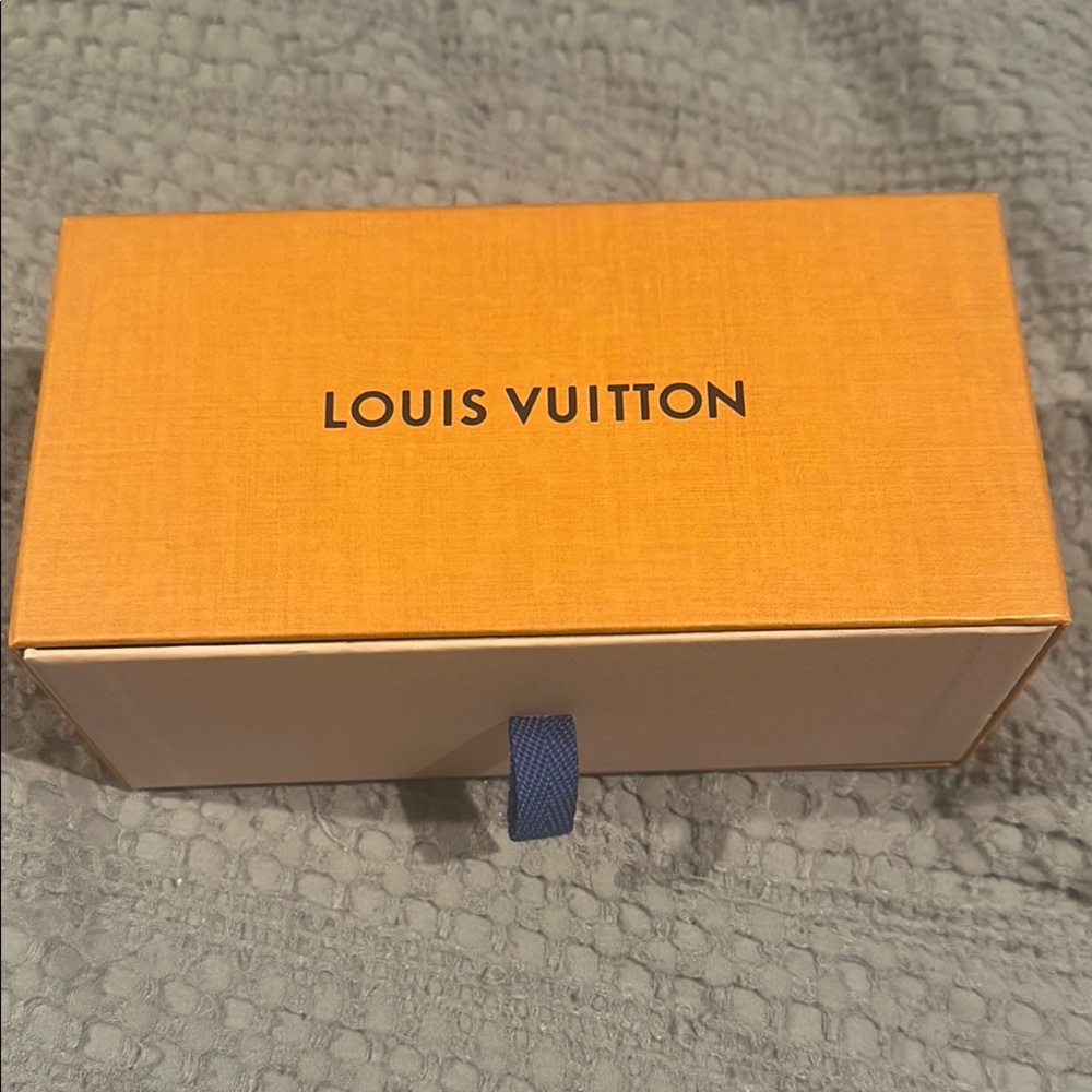 Louis Vuitton Orange Box with Blue Tab